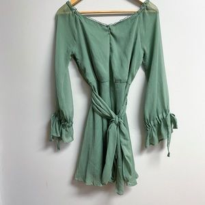 ASOS Dresses - ASOS Sage Green Dress ASOS Dresses - ASOS Sage Green Dress